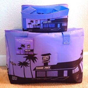 NWT Trader Joe's insulated bags, set of two: large and mini.